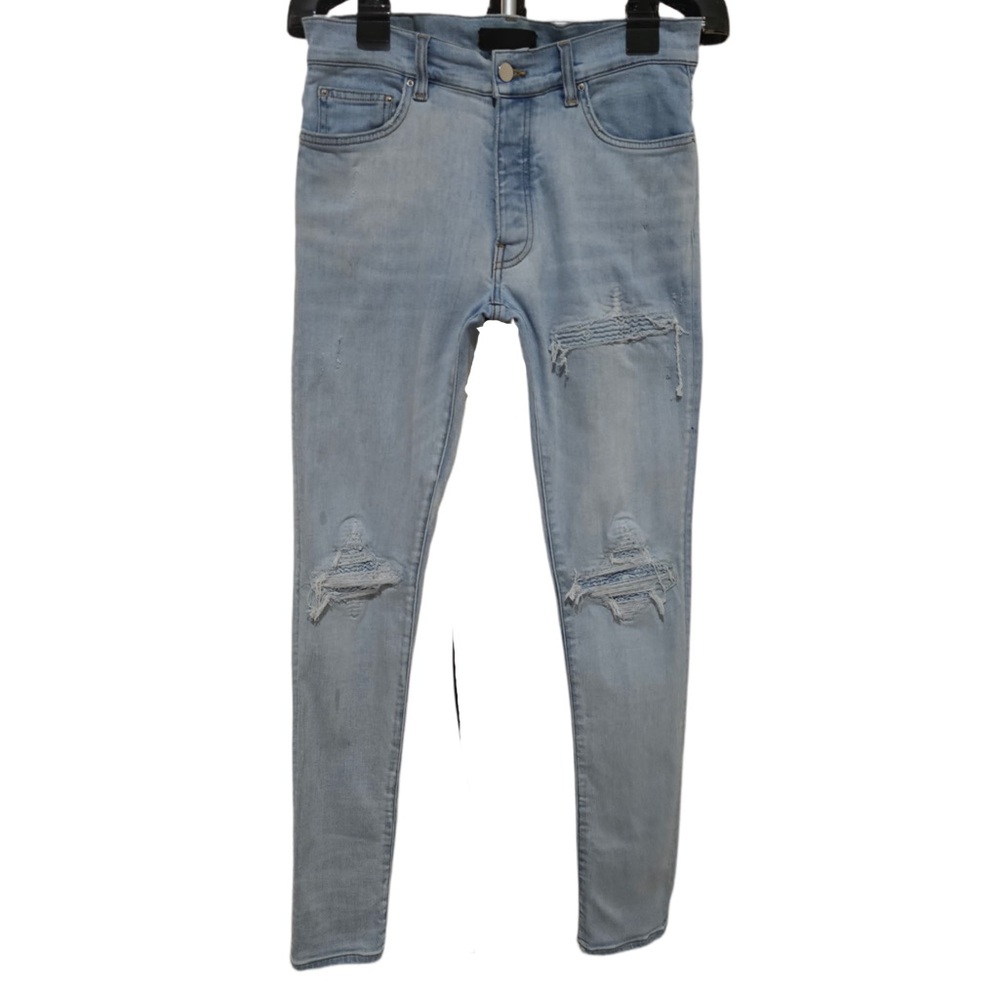 AMIRI Light Blue Skinny Jeans